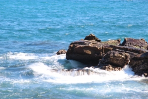 外木山的海浪.....