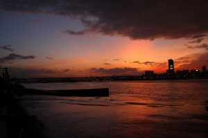 大稻埕碼頭-捕捉夕陽的人們