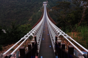 琉璃吊橋 (三地門) ~夜景