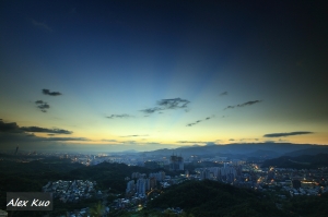 汐止大尖山夜景