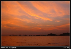下白泥夕照