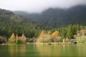 明池の秋
