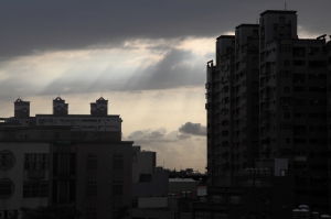今日天空~~耶穌光