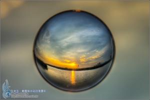 宙玉．貴陽抽水站日落雲彩