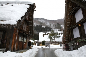 ~~~冬の合掌造り~~~~庄腳仔