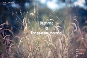 The peaceful morning……（人像初試）