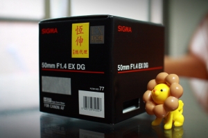 SIGMA 50mm F1.4 EX DG HSM [開箱] [試拍]