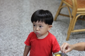 吃飯如作戰…