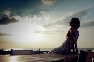 +Setting sun+