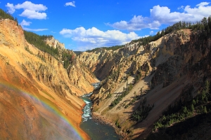 The Grand Canyon of the Yellowstone (黃石大峽谷)