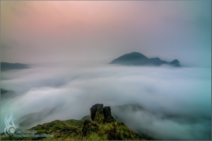 九份茶壺山．雲海＆琉璃＆車軌