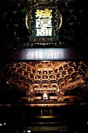 夜拍新竹城隍廟
