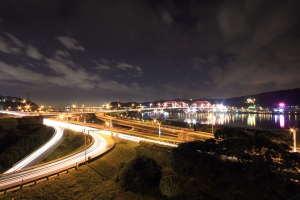 夜美麗 - 關渡大橋夜曝
