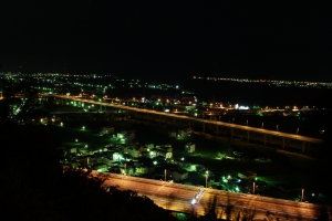 台中清水在地人.......清水交流道夜景