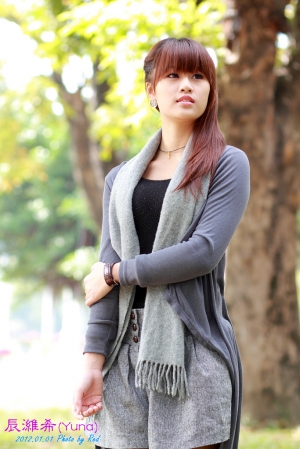 2012首拍 - 辰濰希 @ 中央公園 by Red