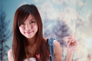 第一次棚拍Model