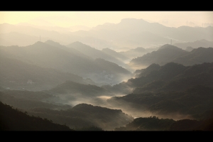 五指 金黃山嵐