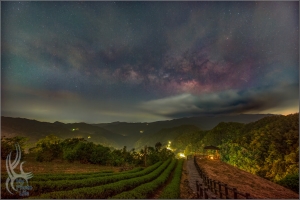 南山寺觀景台．雲湧銀河