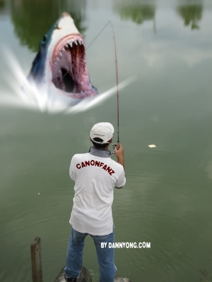 釣到大魚！！