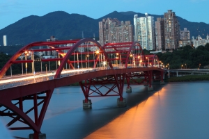 關渡大橋 & 漁人碼頭夜拍練習