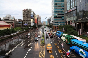 台北、台南、曼谷的街景
