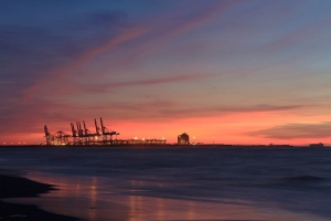 八里挖子尾夕彩