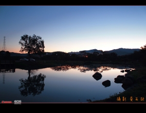 2013-11-23 竹東生態河濱公園日出