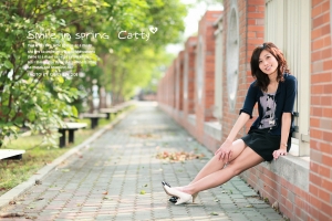 Smile in spring -- Catty