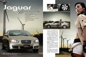 Jaguar XF 雜誌用圖