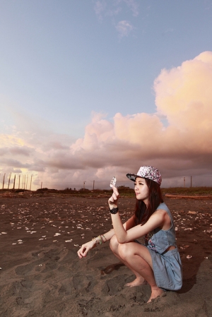 夏末鹽田之旅~小倩