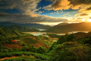 夕照四景@潭腰