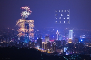 2016 台北101跨年煙火