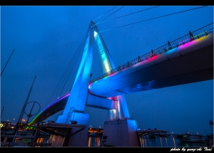 ::: 漁人碼頭夜．浪漫情人橋 :::&nbsp;&nbsp;&nbsp;&nbsp;by 鄉民