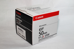 Canon 50mm f/1.2 L 開箱 (趴的萬)