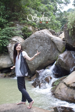 內灣情人谷。Sylvia