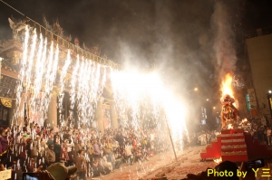 ▲2011保生文化祭▼放火獅