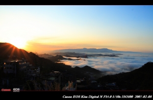 [350D]九份金瓜石雲海