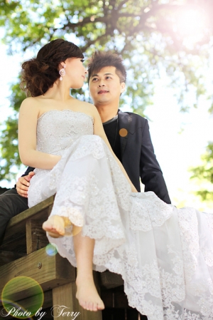 第一次婚紗外拍
