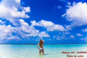 陽光 沙灘 比基尼 IN 馬爾地夫