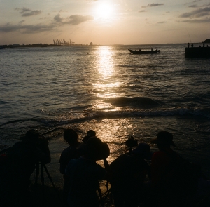 淡水夕照