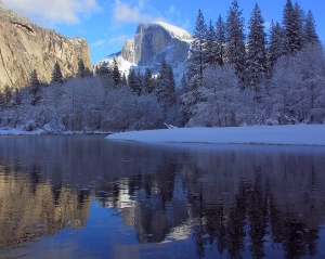 Yosemite冬之Half Dome