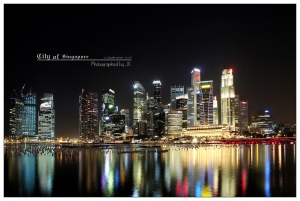 新人報到第一帖 濱海灣夜景
