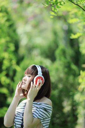 沐浴著夏的陽光