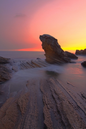 日照南雅奇岩，HDR一張流
