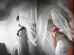 。小綠。 婚紗習作