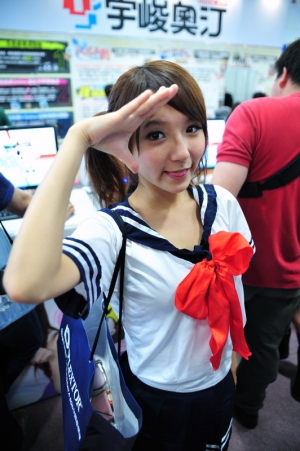 99/12/12 台北資訊月 Show Girl