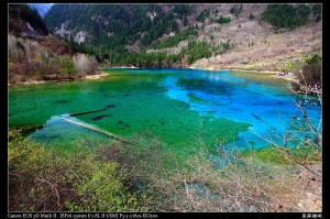 九寨歸來不看水(枯水期的九寨)