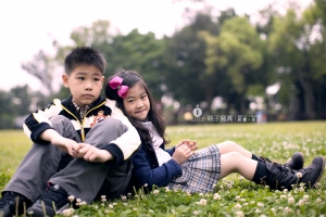 親子寫真 : 昊霆+柔妏