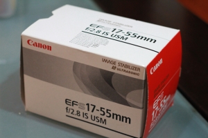 終於買到～Canon 17-55mm 開箱啦！！