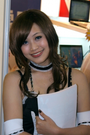 2010台中春季電腦展-第一次拍show girl